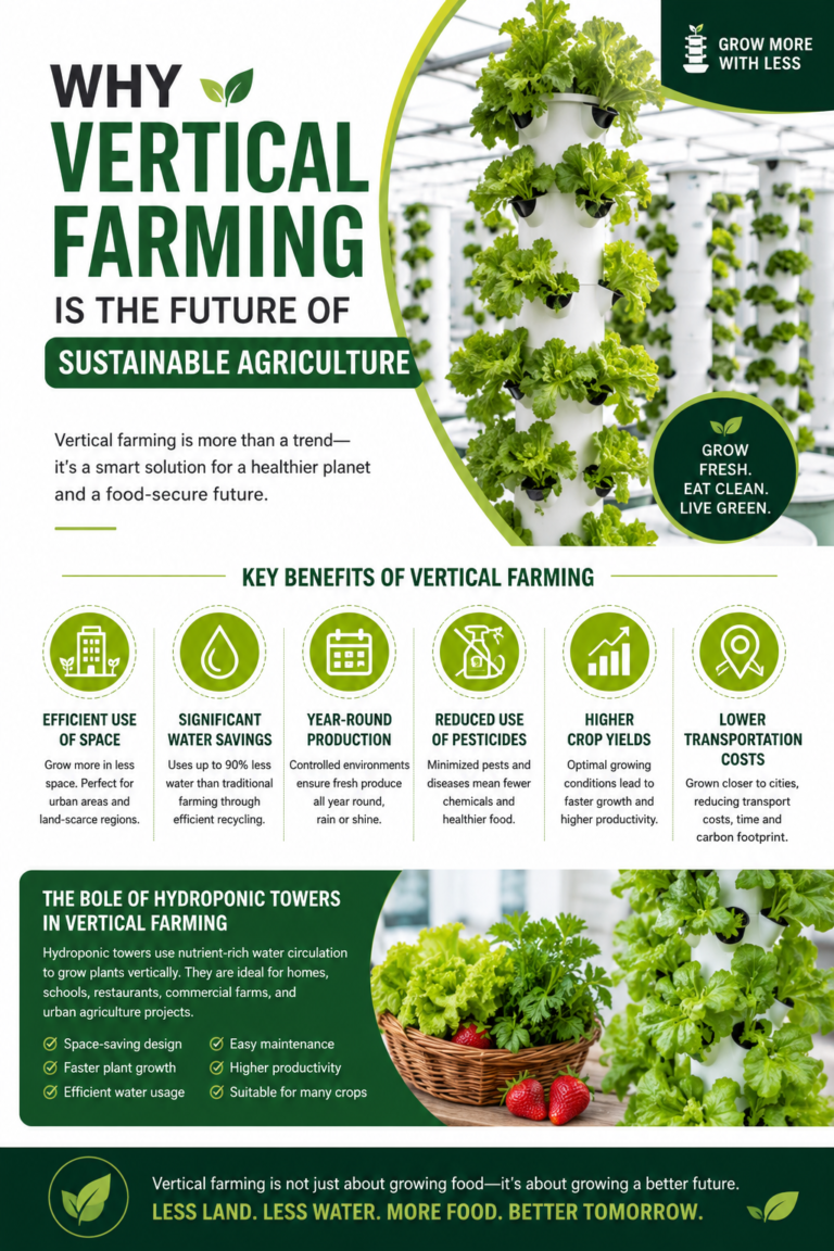 Why Vertical Farming Is the Future of Sustainable Agriculture